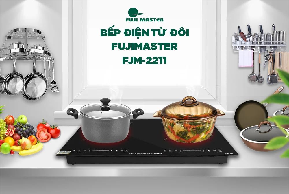 Bếp từ đôi Fuji Master FJM-2211